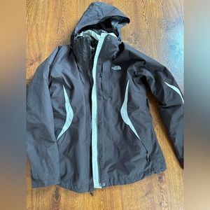 The North Face 3 in 1 jacket. Women’s large